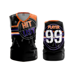 2342 WOMENS V NECK SLEEVELESS HITMEN-2