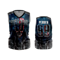 3655 WOMENS V NECK SLEEVELESS HIT-SQUAD-1