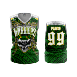 3663 WOMENS V NECK SLEEVELESS LOS-ANCHORAGE-WARRIORS-1