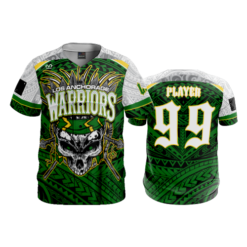 3663 MENS FULL BUTTON DOWN LOS-ANCHORAGE-WARRIORS-1