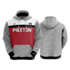 3187 UNISEX FUR INSERTED HOODY