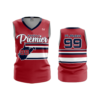 3665 WOMENS V NECK SLEEVELESS MOV-PREMIER-1