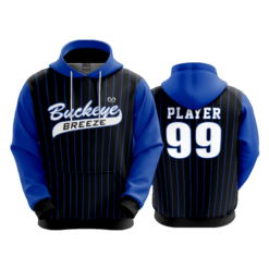 3678 UNISEX FLEECE HOODY BUCKEYE-BREEZE-2
