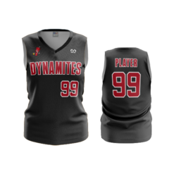 3689 WOMENS V NECK SLEEVELESS DYNAMITES-2023-3