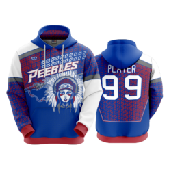 3690 UNISEX FLEECE HOODY PEEBLES-1