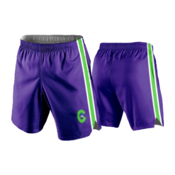 3684 MENS MIRCO FIBER 160gsm SHORT COMPLICATED-BOGEY-PURPLE