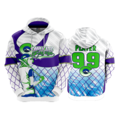 3684 UNISEX FLEECE HOODY COMPLICATED-BOGEY-PURPLE
