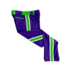 3684 MENS BALLPARK CUSTOM BRAID PANTS COMPLICATED-BOGEY-PURPLE