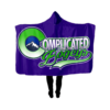 3684 UNISEX FAN WRAP HOODY COMPLICATED-BOGEY-PURPLE
