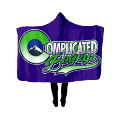 3684 UNISEX FAN WRAP HOODY COMPLICATED-BOGEY-PURPLE