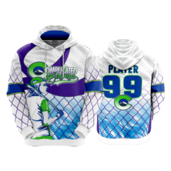 3684 UNISEX FLEECE HOODY COMPLICATED-BOGEYS-ROYAL