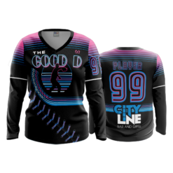 3670 WOMENS V NECK LONGSLEEVE THE-GOOD-D-1