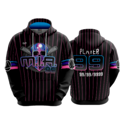 3336 UNISEX FLEECE HOODY MIA-2023-1