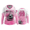 3667 WOMENS V NECK LONGSLEEVE SLOWPOKES-2