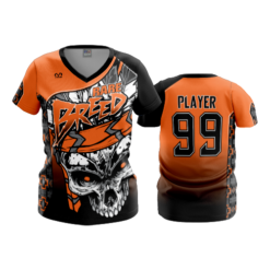 2664 WOMENS V NECK RARE-BREED-1