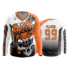 2664 WOMENS V NECK LONGSLEEVE RARE-BREED-2