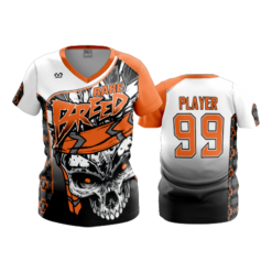 2664 WOMENS V NECK RARE-BREED-2