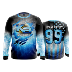 3675 MENS SPORT LONGSLEEVE KB-SOFTBALL-1