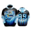 3675 UNISEX FLEECE HOODY KB-SOFTBALL-1