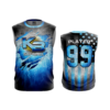 3675 MENS SPORT CREW NECK SLEEVELESS KB-SOFTBALL-1
