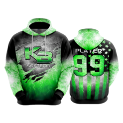 3675 UNISEX FLEECE HOODY KB-SOFTBALL-2