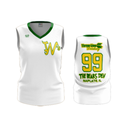 3676 WOMENS V NECK SLEEVELESS WHATEVER-SOFTBALL-2