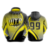 3673 UNISEX FLEECE HOODY WTP-1