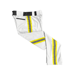 3673 MENS BALLPARK WHITE BRAID PANTS WTP-2