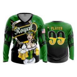 3023 WOMENS V NECK LONGSLEEVE RPM-1