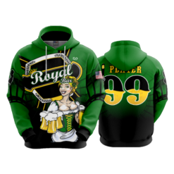 3023 UNISEX FLEECE HOODY RPM-1