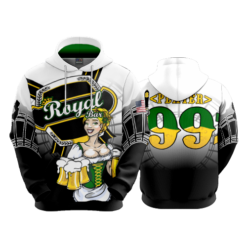 3023 UNISEX FLEECE HOODY RPM-2