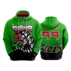 3677 UNISEX FLEECE HOODY GOJIRA-1