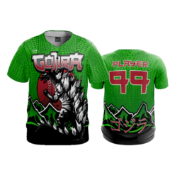3677 MENS FULL BUTTON DOWN GOJIRA-1