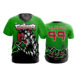 3677 MENS SPORT V NECK GOJIRA-1