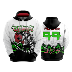 3677 UNISEX FLEECE HOODY GOJIRA-2