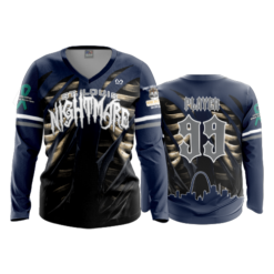 3679 WOMENS V NECK LONGSLEEVE ST-LOUIS-NIGHTMARE-2