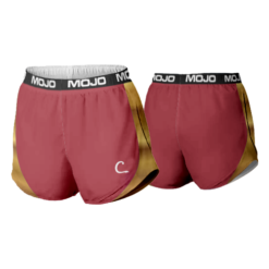 3674 WOMENS MICRO FIBER PRACTICE SHORT CARDINALS-2