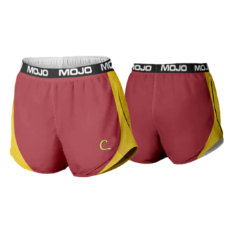 3674 WOMENS MICRO FIBER PRACTICE SHORT CARDINALS-3