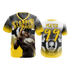3682 MENS SPORT V NECK SLAPPIN-PITCHES-2