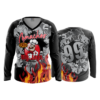 3687 WOMENS V NECK LONGSLEEVE BIG-JAYS-COMACHOS-2