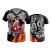 3687 WOMENS V NECK BIG-JAYS-COMACHOS-2