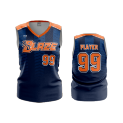 3688 WOMENS V NECK SLEEVELESS HOUSTON-BLAZE-2