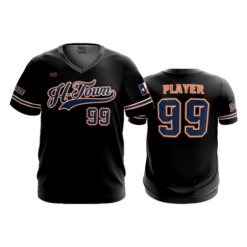 3688 MENS SPORT V NECK HOUSTON-BLAZE-3