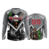 2673 WOMENS V NECK LONGSLEEVE RAMPAGE-SOFTBALL-1