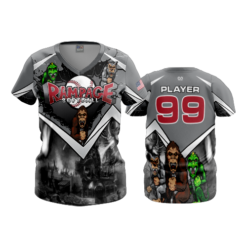 2673 WOMENS V NECK RAMPAGE-SOFTBALL-1