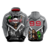 2673 UNISEX FLEECE HOODY RAMPAGE-SOFTBALL-1