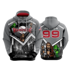 2673 UNISEX FLEECE HOODY RAMPAGE-SOFTBALL-1