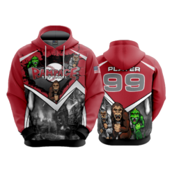 2673 UNISEX FLEECE HOODY RAMPAGE-SOFTBALL-2