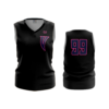 3265 WOMENS V NECK SLEEVELESS VIPERS-MILLER-SPIRIT