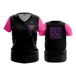 3265 WOMENS V NECK VIPERS-MILLER-SPIRIT